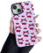 DEFBSC Case for iPhone 13/iPhone 14, Cute Red Bow Cherry Print Aesthetic Trendy Pattern for Women Girls Slim Durable Bumper Shockproof Hybrid Hard Back Phone Cover, Knot/Glossy