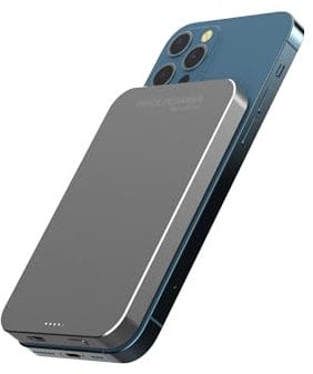 Realpower Powerbank PB-5000 MAG grau 5.000mAh
