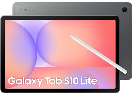 Samsung Galaxy Tab S10 Lite, AI Tablet, 6GB Memory, 256GB Storage, 10.9 90Hz display, S Pen Included, Long Battery Life, Grey, 3 Year Extended Warranty (UK Version)