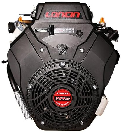 Loncin Motore 764 CC Bicilindrico Benzina Albero Orizzontale Avviamento Elettrico per Macchine Industriali e Agricole
