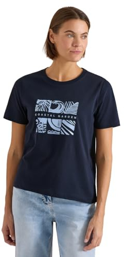 T-Shirt mit Rundhals und Frontprint