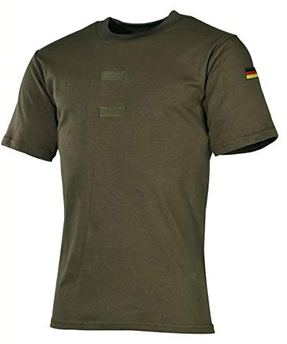 MFH BW Tropenhemd mit Klett und Hoheitsabzeichen (Oliv, 5)