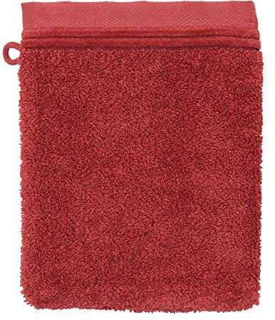 Linnea Gant de Toilette 16x21 cm Juliet Rouge Terracota 520 g/m2