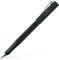 FABER-CASTELL 140901 - moderner Füller Grip 2011 mit Ergonomisches Design und Hochwertige Konstruktion, Füllfederhalter mit Feder M, Nachfüllbar inkl. Tintenpatrone - Schwarz, 1 Stück