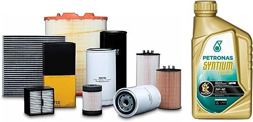 KIT TAGLIANDO CON 4 FILTRI MISTI (FILTRO OLIO, FILTRO ARIA, FILTRO CARBURANTE E FILTRO ABITACOLO) + 4 LITRI DI OLIO MOTORE SELENIA WR 5W40