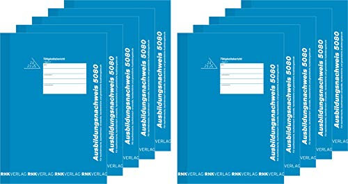 Faber-Castell - Verlag Ausbildungsnachweis & Wochenbericht (10, Blau, Wasserbasierte Tinte, Geschult für 'Ausbildungsnachweis' und 'Wochenbericht' Drucke) [Kitchen & Home]