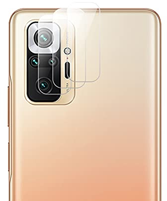ROVLAK Schutzfolie Kamera Objektive Gehärtetes Glas Kompatibel mit Xiaomi Redmi Note 10 Pro Max Kamera Displayschutzfolie 3-Pack Kratzfest Gehärtetes Schutzfolie