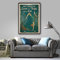 BCTS All I Need Is Love And Yoga And A Cat Poster Love Yoga Poster Love Cat Poster Yoga And Cat Poster Cat Lovers Gift Namaste Poster Funny Decor Metallschild 30,5 x 40,6 cm