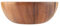 Tomotato Bol en Bois d'acacias, Bol à Salade ou à Fruits, Vaisselle Ronde pour Servir la Salade, Fruits, pâtes et collations, Ustensiles de Cuisine, 20 * 7cm