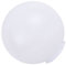 Toddmomy 1Pc Lámpara Acrílica Blanca Poste de Globo de Plástico Redondo de Reemplazo de La Lámpara de Reemplazo de La Lámpara para La Lámpara (25X25x25 Cm Fitter120 Mm)