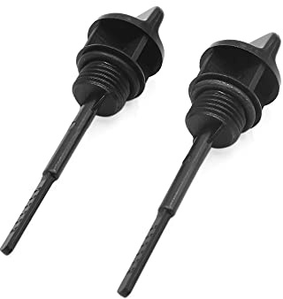 A ABSOPRO Motocicletta Olio Astina Livello Tappo Olio Serbatoio Livello Indicatore Tappo (Set di 2)