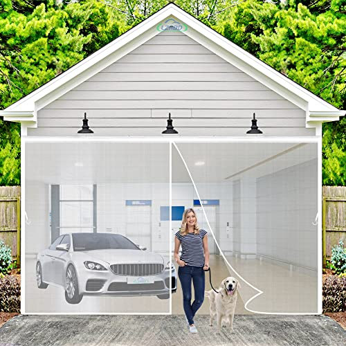 LZHBD Zanzariera Magnetica per Porte 120x240cm Tenda Zanzariera, Maglia Fine, Adatto per balconi, Cantine, camere da Letto e Porte scorrevoli, Bianca Nuova-Versione