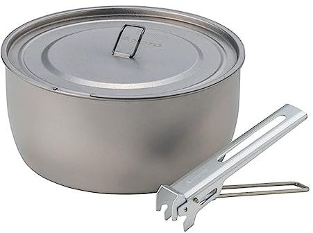 SOTO Titan-Topf, ultraleichter Rucksack-Topf mit Heber, für Camping, Wandern, Rucksackreisen, Outdoor und Picknick (1100 ml)