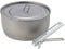 SOTO Pentola in titanio, ultraleggero, con sollevatore, per campeggio, escursioni, attività all'aperto e picnic (1100 ml)