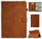 CASAFUNY Funda para Samsung Galaxy Tab A 10.5 2018 (SM-T590/T595/T597) Protectora Carcasa con Soporte Fnción y Auto Sueño/Estela para Samsung Galaxy Tab A 10.5 2018, Marrón