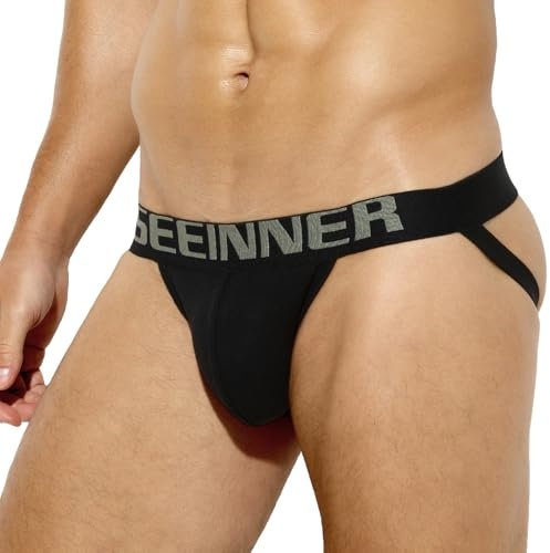 Casey Kevin Jockstrap Uomo Intimo Sospensorio Intimo Perizomi Atletico Sport Perizoma Mutande