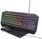 Trust Gaming GXT 791 Kit 3-in-1 Mouse e Tastiera Gaming, Layout Italiano QWERTY, Tastiera Retroilluminata 78% Plastica Riciclata, 200-6400 DPI, Tappetino, Bundle Pacchetto Gamer RGB per PC - Nero