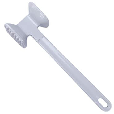 MAGICLULU Meat Mallet Meat Tenderiser Hand Tools Marinade Tenderizer T Tool Meat Tenderizer Tool Tenderiser Hammer Stainless Steel Kitchen Utensils Tender Meat White Meat Grinder