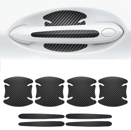 WSXCDE 8pcs Car Door Handle Protectors, for Toyota C-HR Hybrid 2016-2022 2023 Clear Door Handle Paint Protection Film Door Bowl Protection Sticker Scratch