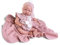 Antonio Juan Puppen für Neugeborene, inklusive Schmusetuch, Kollektion Diversidad 2024, Spielbegleiter und Umarmungen, 42 cm, Ref. 33368