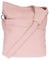 Christian Wippermann Damen Tasche Schultertasche Umhängetasche Crossover Bag Leder Optik Handtasche Rosa