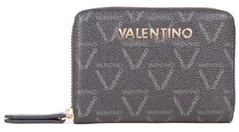 Valentino Unisex Lady RE Accessory-Travel Wallet, Nero/Multicolor