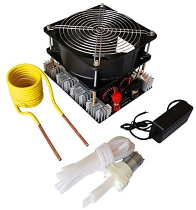 Chauffage par Induction ZVS 4000W, chauffage par Induction à haute fréquence, carte PCB, métal fondu + bobine + pompe Équipement de chauffage par induction haute(2)
