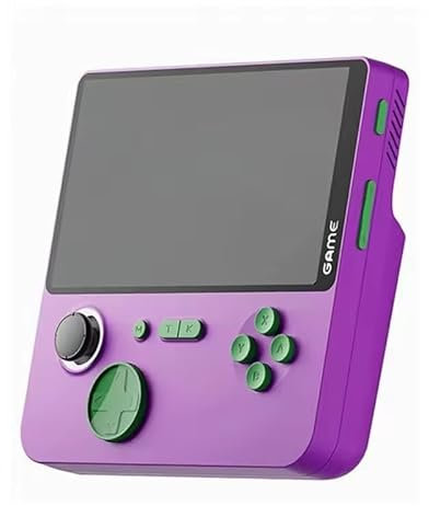 Meiurlex E5 - Consola de juegos portátil retro, pantalla IPS de 5 pulgadas, sistema Linux RK3356, emulador de vídeo retro, reproductor de juegos, regalo para niños y niñas (64 GB/15000 juegos)