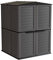 Abri de Jardin Extérieur 5500L Gris - Cabane de Jardin Polypropylène 151x208x200 - Rangement Outils, Vélos, Mobiliers ARTPLAST