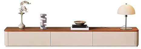 Mueble De Televisión De Madera Maciza De Suelo For Salón Estilo Moderno Y Minimalista Con Gran Capacidad De Almacenamiento Ideal For Salas De Cine Home Cinema Y Dormitorios(Brown,180*30*36cm)