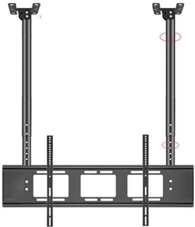 Soporte de Pared Ajustable para televisores LED de 55 a 86 Pulgadas. Diseño inclinable y Giratorio. Instalación versátil en Techo o Pared. Resistente. Fácil de Instalar.