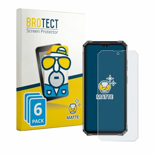 BROTECT Entspiegelungs-Schutzfolie für Oukitel G7 (6 Stück) Matte Displayschutz-Folie, Anti-Reflex, Anti-Fingerprint