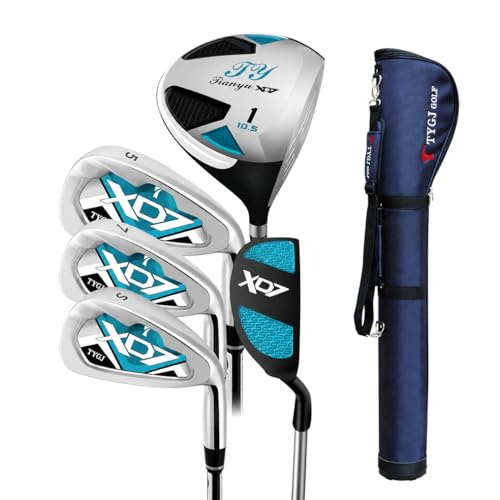 Yunhgft Set mazze da golf da uomo per principianti - Mezzo driver e sacca