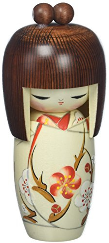 Usaburo Spring Kimono Kokeshi Puppe