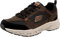 Skechers Oak Canyon, Sneaker Uomo, Chocolate Leather Pu Mesh Black Trim, 41 EU