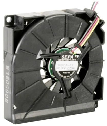 SEPA HYB60A12-BLI HYB60A12 Radialfilter 12V/DC 7.9m³/h (L x B x H) 59.5x12.5x59.5mm