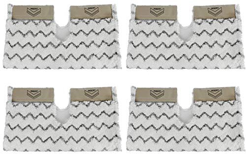 Spares2go Cover Pads for Shark S6001 S6003 Klik n' Flip Steam Cleaner (Pack of 4)