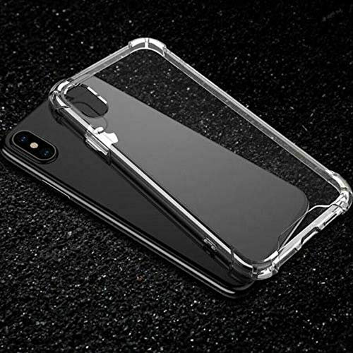 LE11- Crystal Clear Shockproof Case For iPhone 11, 11 Pro Max XR X XS 8 7 6 Max Edge Silicone (Iphone XS)