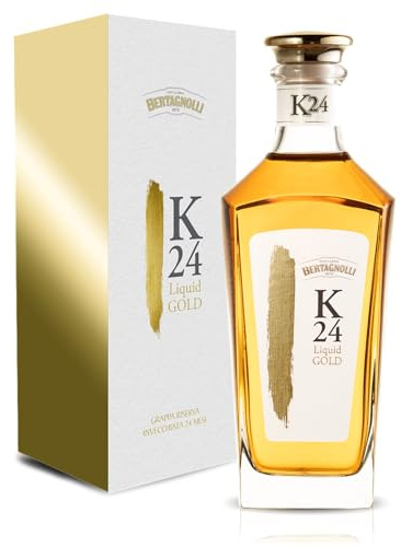 Brennerei Bertagnolli - Grappa Riserva Barrique K24 Liquid Gold- Flasche 0,70 Liter - 42% Vol. - Gusto Italiano Selection