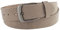 NK Belt GmbH Echter Ledergürtel aus Veloursleder, Made in Germany, Anzug Jeans Gürtel 38mm #VL-18 (Grau, 110cm Gesamtlänge 125cm)