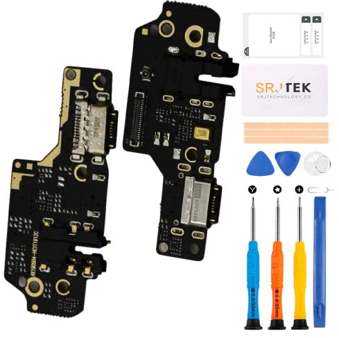 Conector de Base de Repuesto para Xiaomi Redmi Note 8 2021 para Puerto de Carga Redmi Note 8 M1908C3JH Puerto de Auriculares M1908C3JG micrófono Cable Flexible M1908C3JI Tipo C Kits de reparación