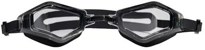adidas Unisex Ripstream Starter Swim Goggles, Black/Silver Metallic, One size