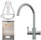 QETTLE Signature Modern 4-in-1 Instant Boiling Water Tap | True Boiling, Filtered Cold, Mains Hot & Cold (Stainless Steel, 7 Litre Boiler)