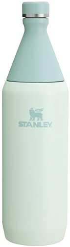 Stanley All Day Slim Bottle 34 oz | Leakproof Twist on Lid | Slim Design for Travel and Gym | Insulated Stainless Steel Water Bottle | BPA-Free | Mist