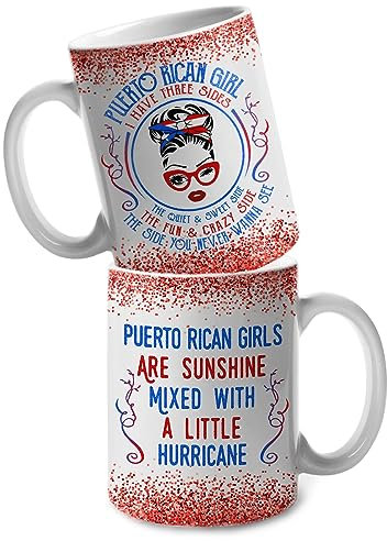Fototasse Puerto Rico Keramik Tasse Unisize Becher Retrohochwertige Teetasse Aus Keramik 330Ml Für Freundin, Männer, Arbeit