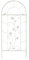 QMIYCLRJ Treillis for Plantes grimpantes en Fer forgé Antique - Grille en Fer de Style européen, for Support de rosiers, décoration de Jardin extérieur(White)