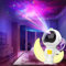 PHOSURA LED Sternenhimmel Projektor, 2 in 1 Astronaut Projektor mit Mond Nachtlicht, Timer und Fernbedienung, Schlafzimmer Dekoration Ästhetik für Erwachsene & Kinder, Weihnachten, Geburtstag Geschenk