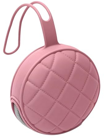Étui de rangement pour sucette portable, sac de rangement pour sucette de | ,Support de rangement pour sucette pour bébé | Pochette porte-sucette à fermeture éclair pour sucettes, anneaux de dent