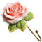 Tyinerc Crochet mural en forme de - Magnifique porte-manteau mural en forme de fleur - Crochet simple - Pour décoration murale de pièce, manteau, chapeau, écharpe, cintre, crochet d'entrée,