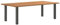vidaXL Esstisch Hellbraun 240x120x74 cm Massivholz Eiche Rechteckig, Küchentisch, Restauranttisch, Tisch Restaurant, Esszimmertisch, Bistrotisch